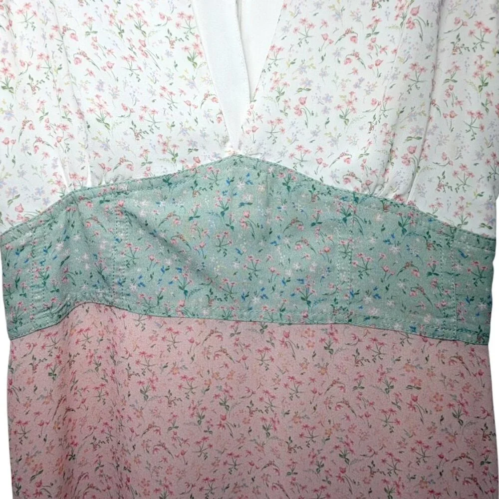 DIVINE HERTIAGE Floral Print Midi Dress - Picture 9 of 11